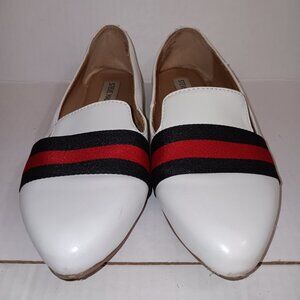 STEVE MADDEN NEMA LEATHER UPPER FLATS/LOAFERS